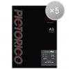 ピクトリコプロ・ホワイトフィルム A3サイズ(20枚入り)【5冊セット】